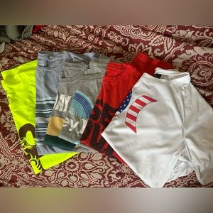 Boys T-shirts, size large, medium, under armor, Hurley, Adidas, Pokémon